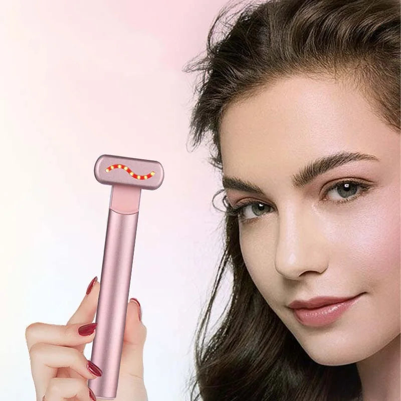 LaserWave 4-in-1 Red Light Therapy Facial Wand